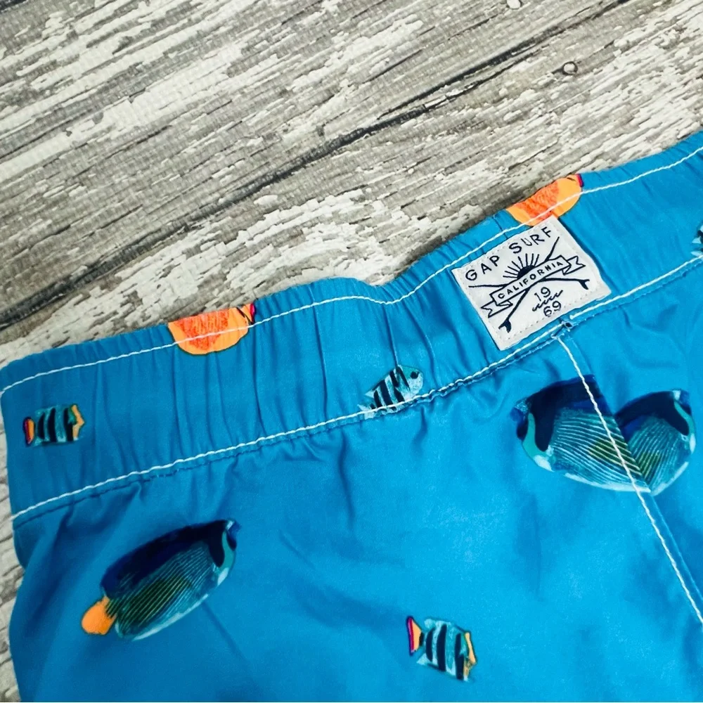 GAP Kids Tropical Reef Fish Swim Trunks